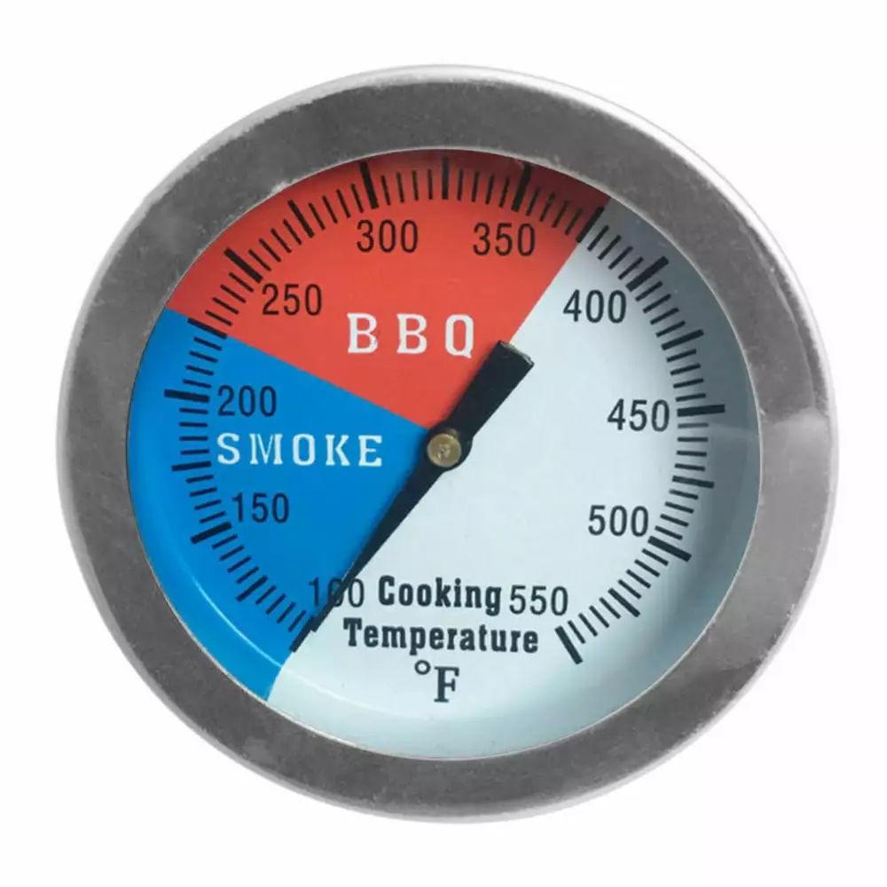 Temperature Gauge BBQ Grill Smoker Pit Thermometer Accurate Cooking Anself