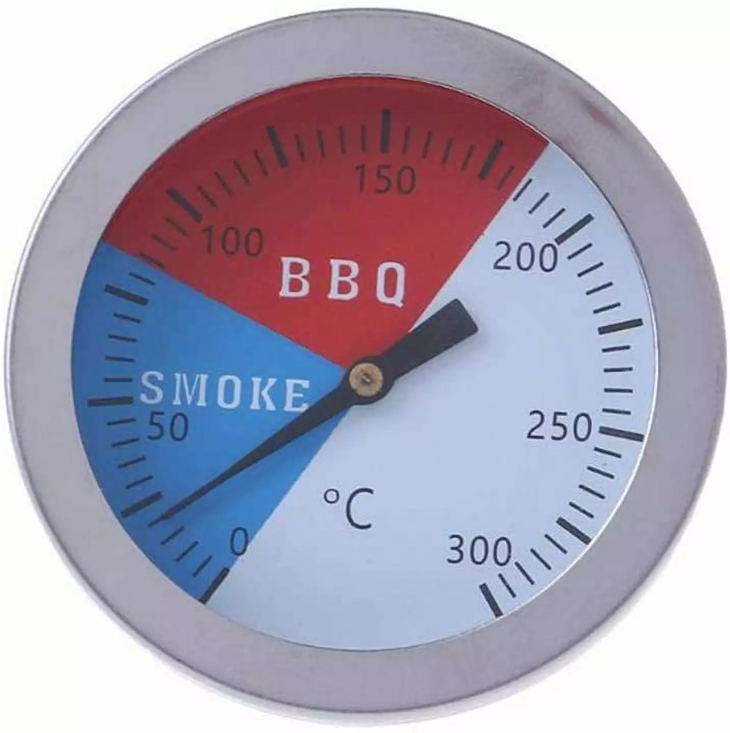 Hermometer BBQ Grill Outdoor BBQ Grill Smoker Thermometer Stainless Steel Temperature Gauge Oven Thermometer Fgbbie