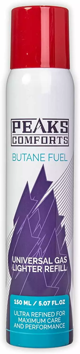 Peak Eases Butane Refill 150 ml Torch Lighter Compatible Crme Brulee Kitchen Torch PEAKS COMFORTS