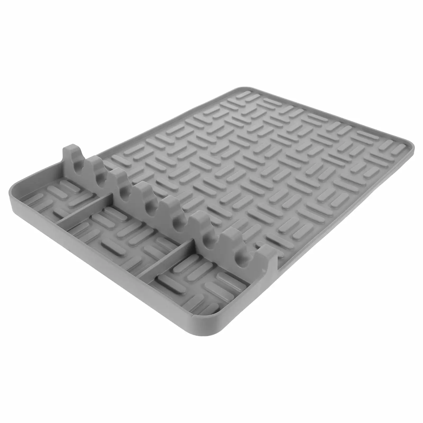Silicone Griddle Tools Mat Spatula Resting Pad Heat Resistant Grill Side Shelf Mat DancingRoom