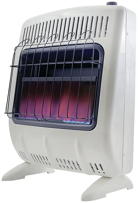 Mr. Heater F299721 Vent-Free Sapphire Flame Gas Heater, Natural Gas, 20000 Btu, 500 sq-ft Heating Area