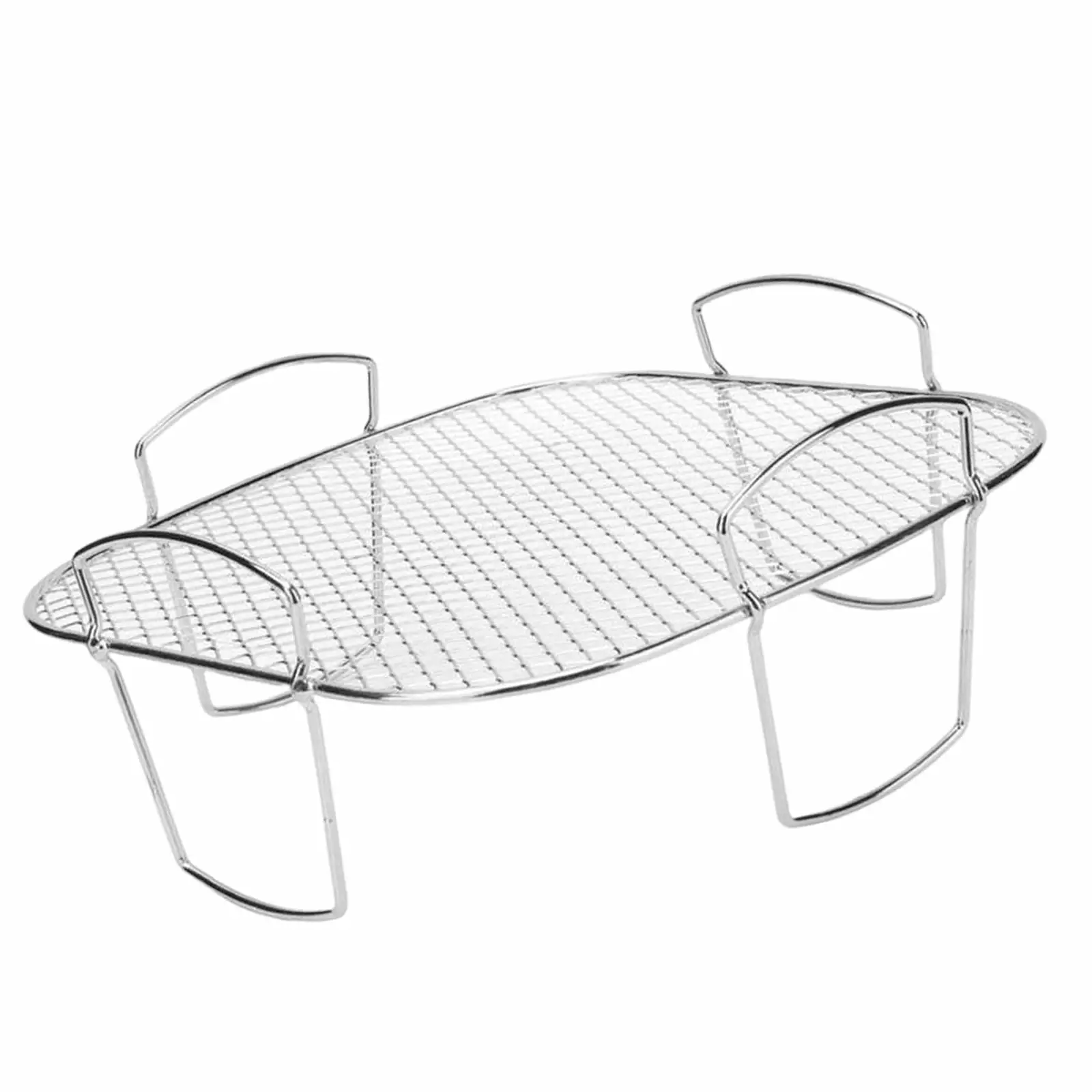 Baoblaze 8 Inch Square Air Fryer Rack Oven Cooling Shelf Grill Accessories