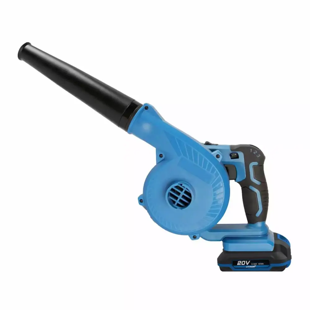 Geevorks 20V 2.0Ah Cordless Blower Kit 3 Variable Speeds Fast Jobsite Cleaning Us