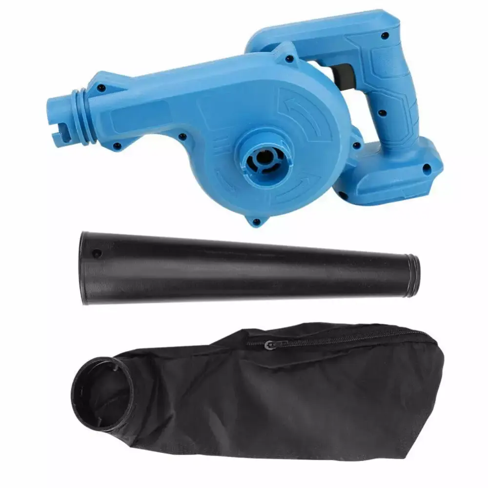 DEYISI 2--1 Cordless Electric Air Leaf Blower and Dust Suction Vacuum Cleaner Blue