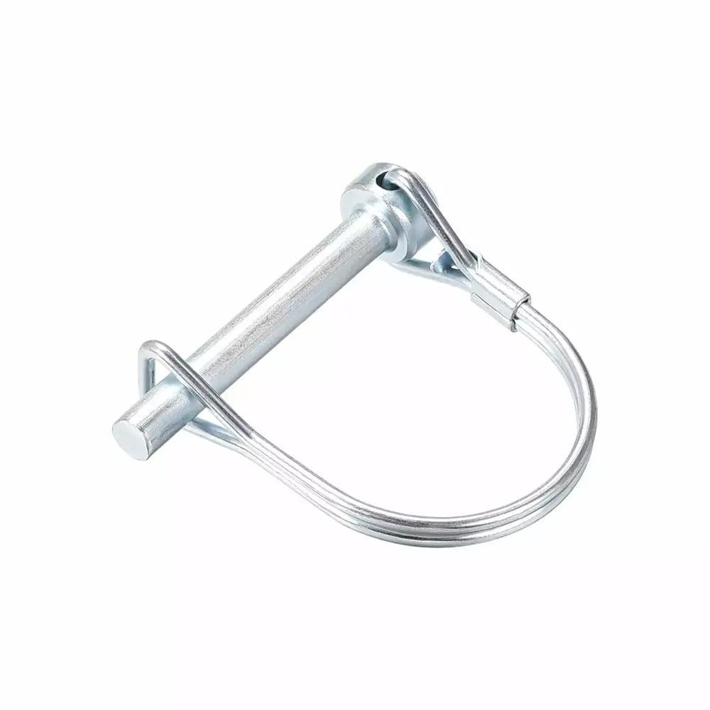 Uxcell 6mm x 45mm Shaft Locking Pin Farm Trailers and Lawn Garden Coupler