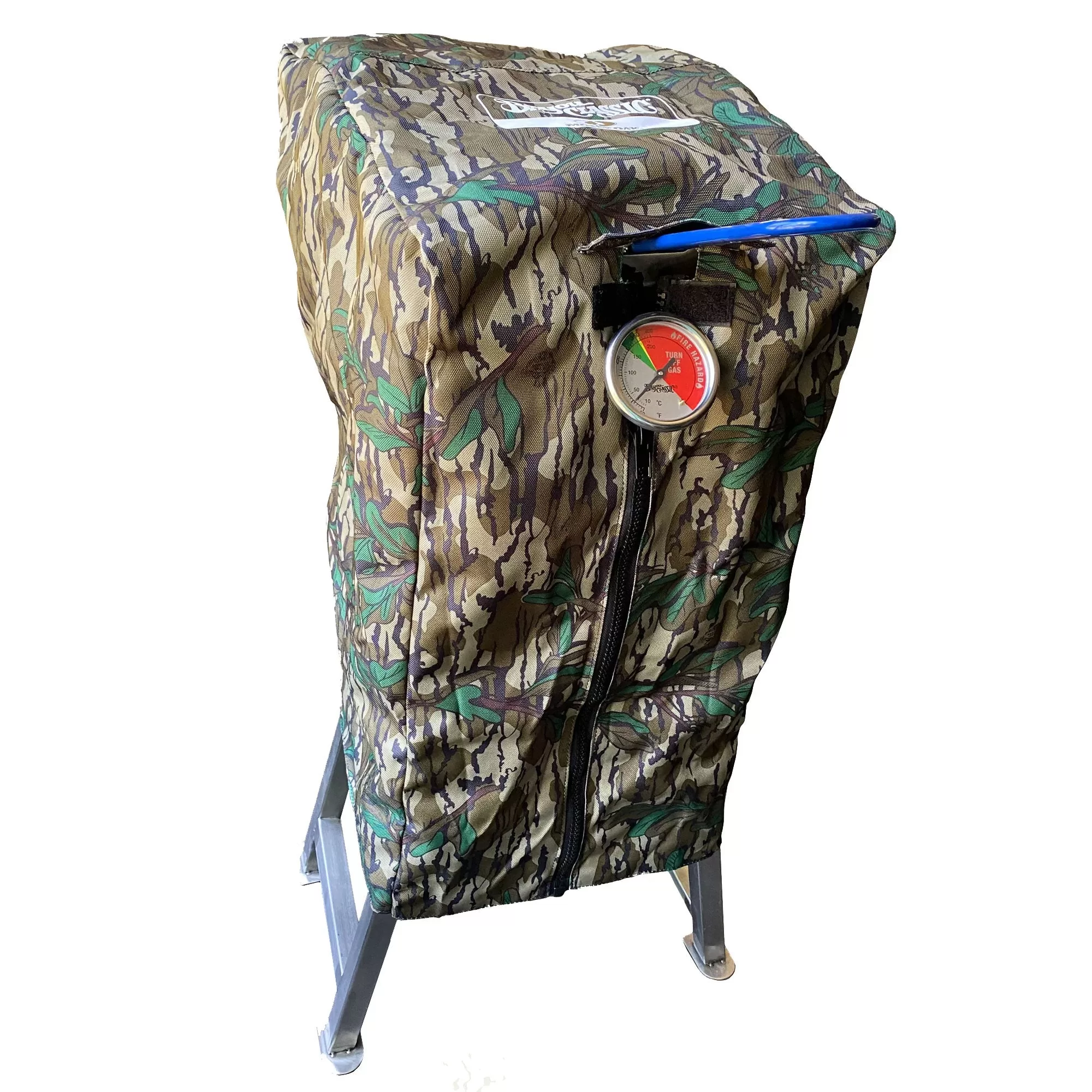 Bayou Classic Outdoor Fitted Fryer Cover 700-725 2.5 Gallon Fryer Mossy Oak Waterproof