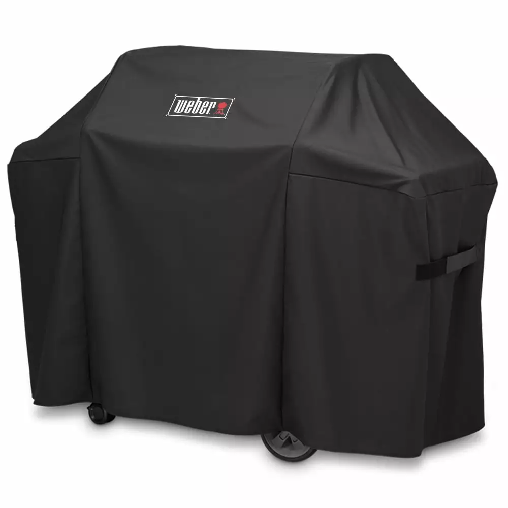 Weber 7130 Grill Cover Genesis II 3 Burner and Genesis 300 Series Grills 58x25x44.5 Inches Generic