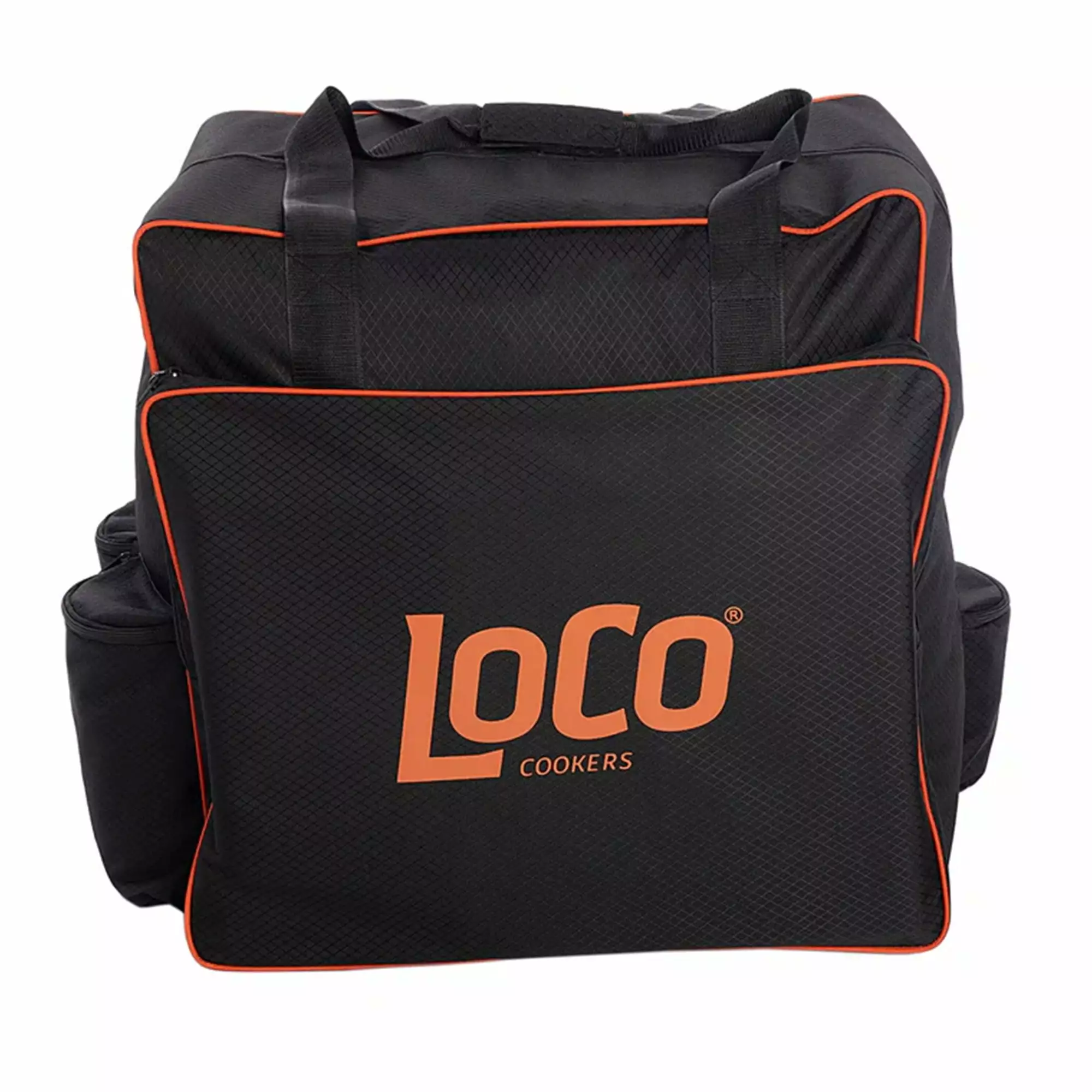 Loco Cookers 16 Inch Tabletop Griddle Grill Cover 2 Zippered Side Pockets
