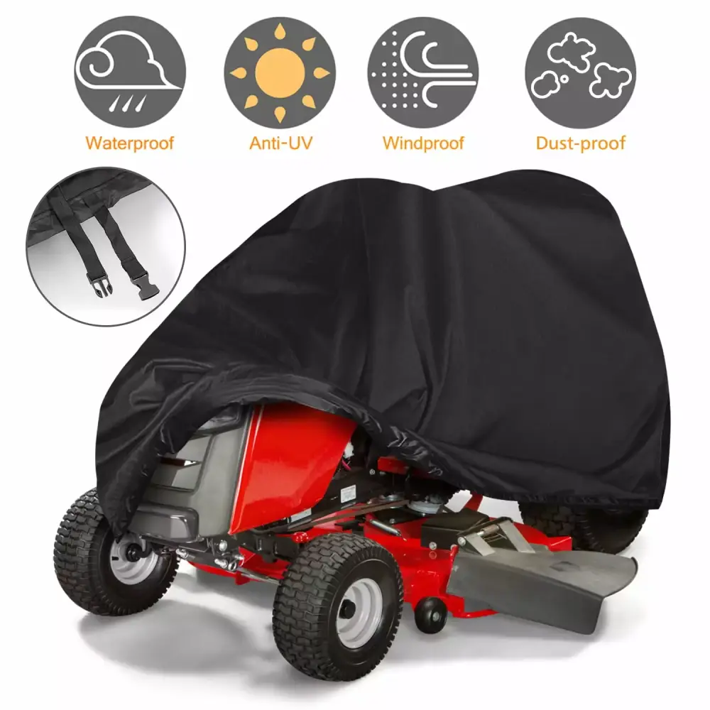 Tvird Riding Lawn Mower Cover Up to 54-Inch Decks Waterproof UV Protection