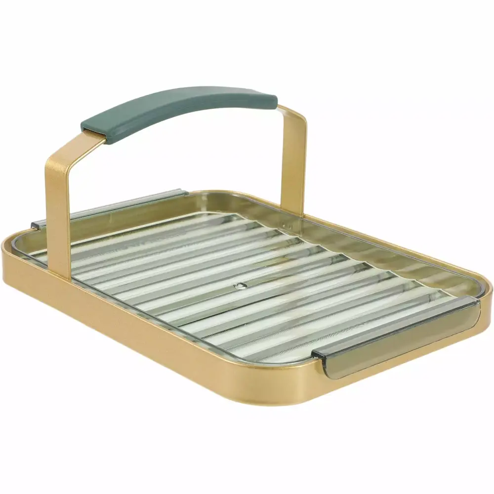 NUOLUX Cutting Board Holder Baking Sheet Arranger Rack Countertop Storage 19