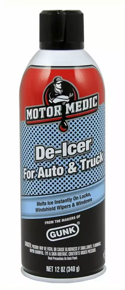 Motor Medic Windshield Washer De-Icer Aerosol Can DE1 1