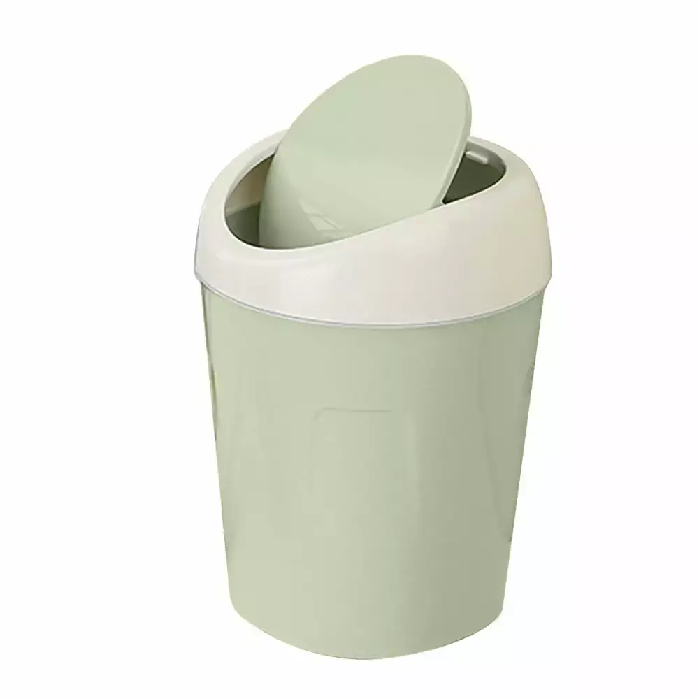 XunRui Home Textile Storage Bag Trumpet Mini Covered Kitchen Living Room Trash Can