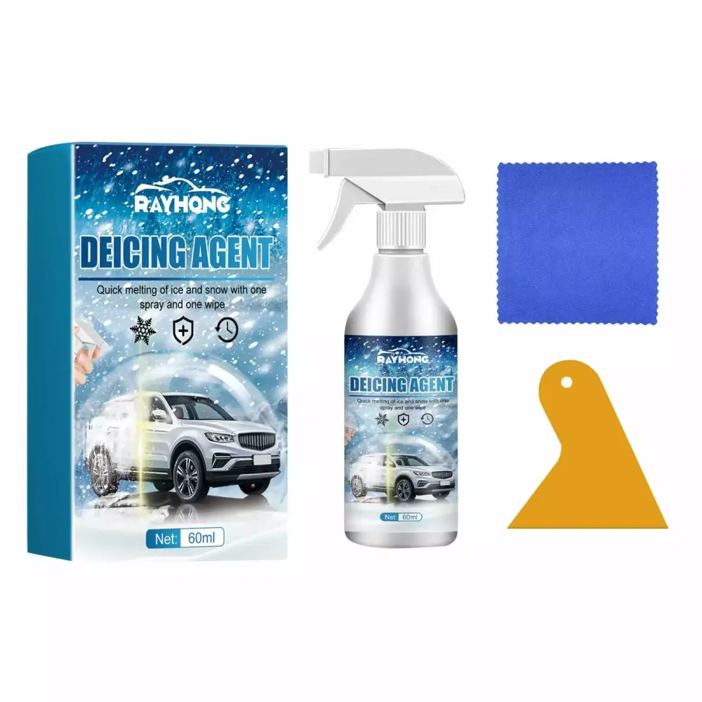 Auto Windshield Deicing Spray Fast Ice Snow Melting Spray Defrosting Anti Frost Spray Cars