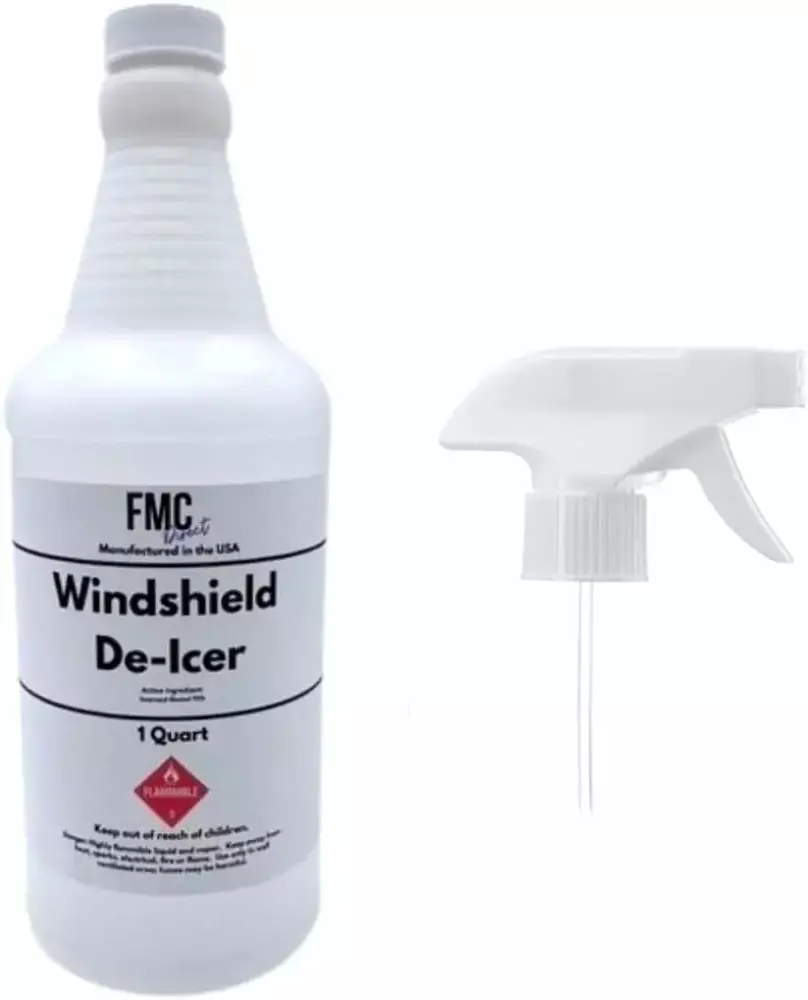 Windshield Deicer Spray 32oz Bottle Instant Ice Melting No Residue 1