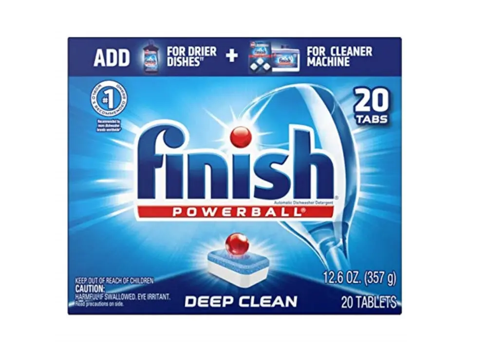 Finish 5170077050 All--One Dishwasher Detergent Fresh Scent 45 Count
