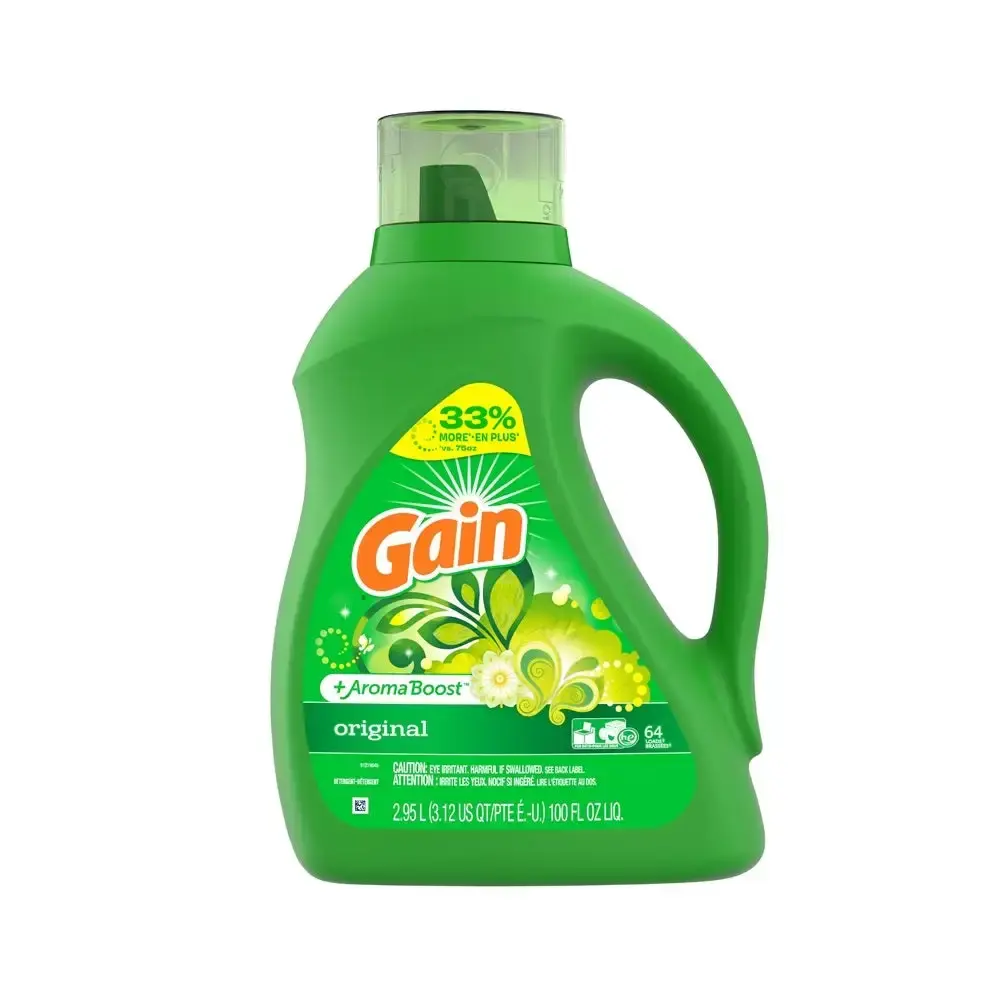 Gain 55867 Liquid Laundry Detergent 100 oz