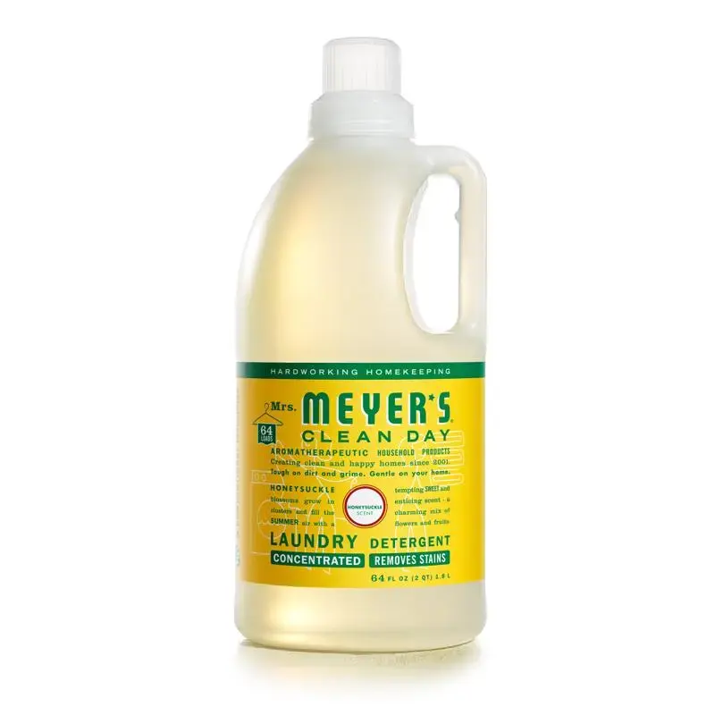 Mrs. Meyer's Clean Day Basil Laundry Detergent 64 oz - Natural Scent