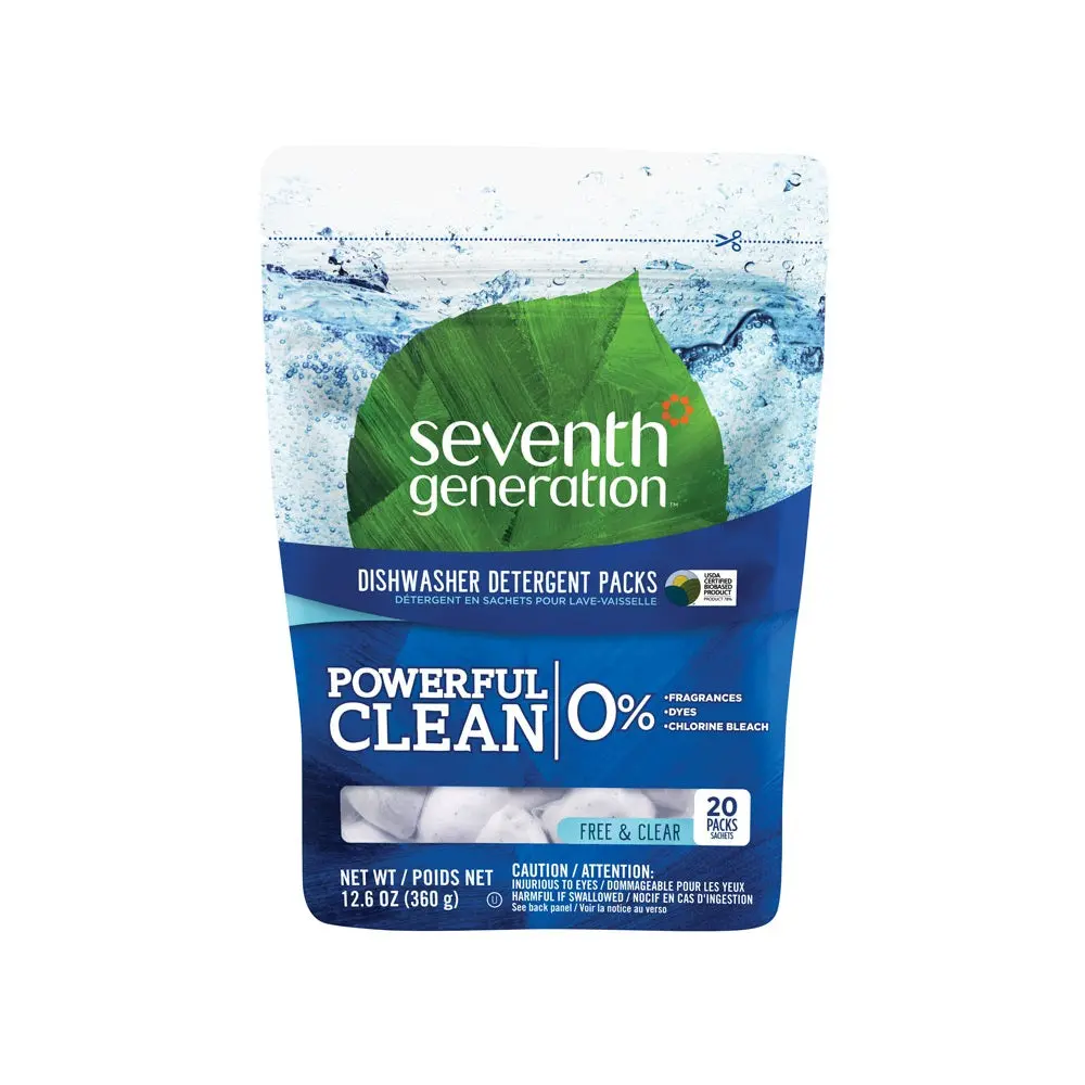 Seventh Generation Dishwasher Detergent Lavender Floral Mint Scent 25 Oz