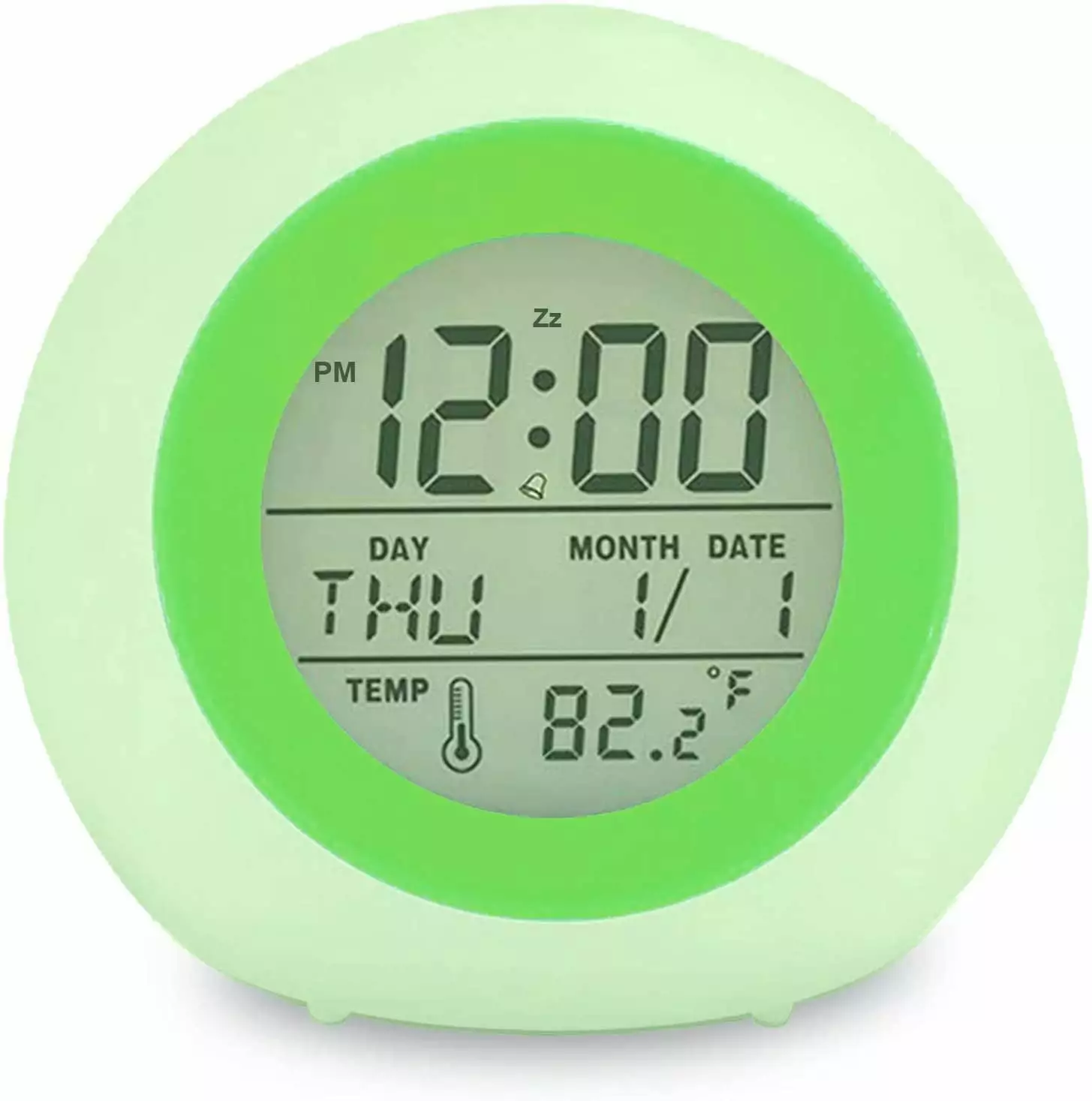 BOLLSLEY Quartz Digital Personalized Alarm Clock Bedroom Office Desk