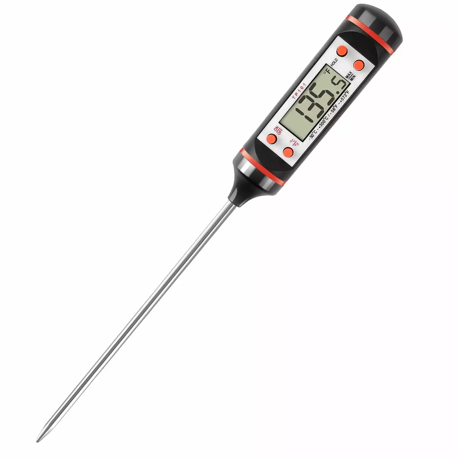 Digital Food Thermometer Long Probe Meat Candy Cooking Kitchen Milk BBQ Grill NANGOALA