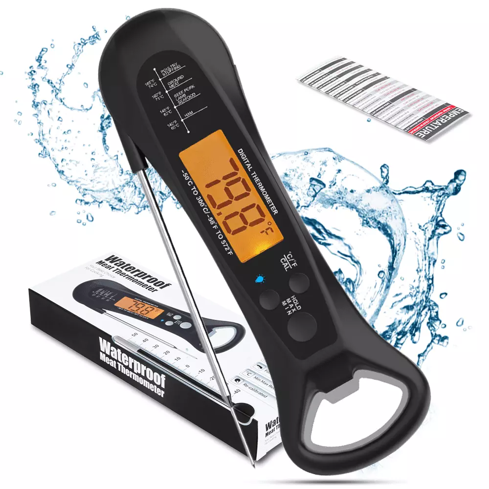 SUPTREE Digital Food Meat Thermometer Probe Cooking Grilling BBQ Baking