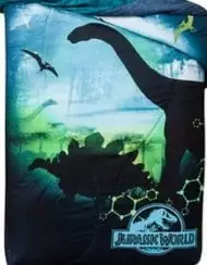 Jurassic World Kids Bedding Twin Reversible Polyester Easeer - Perfect World Multi-color
