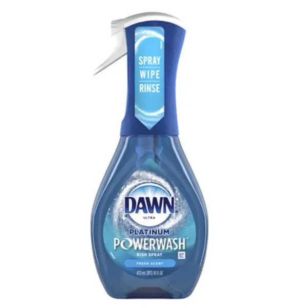Dawn 52364 Platinum Powerwash Dish Spray 16 Oz Tough Grease and Grime