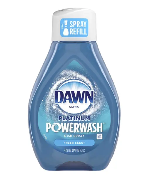 Dawn 52366 Platinum Powerwash Dish Spray Refill 16 Oz Eco-Friendly Cleaning