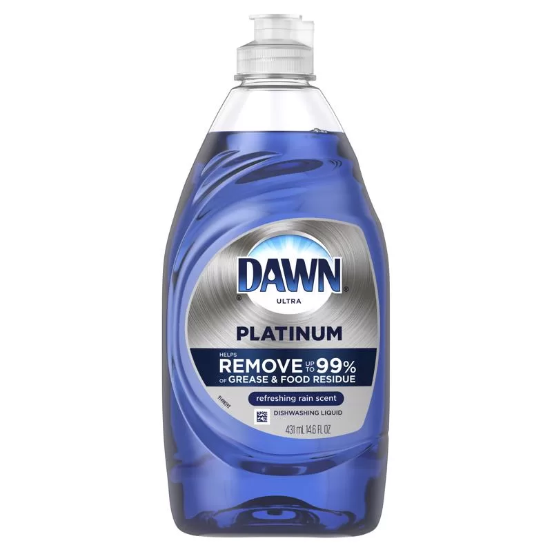 Dawn Ultra Platinum Dish Soap 14.6 Ounce Powerful Grease Cutting Formula