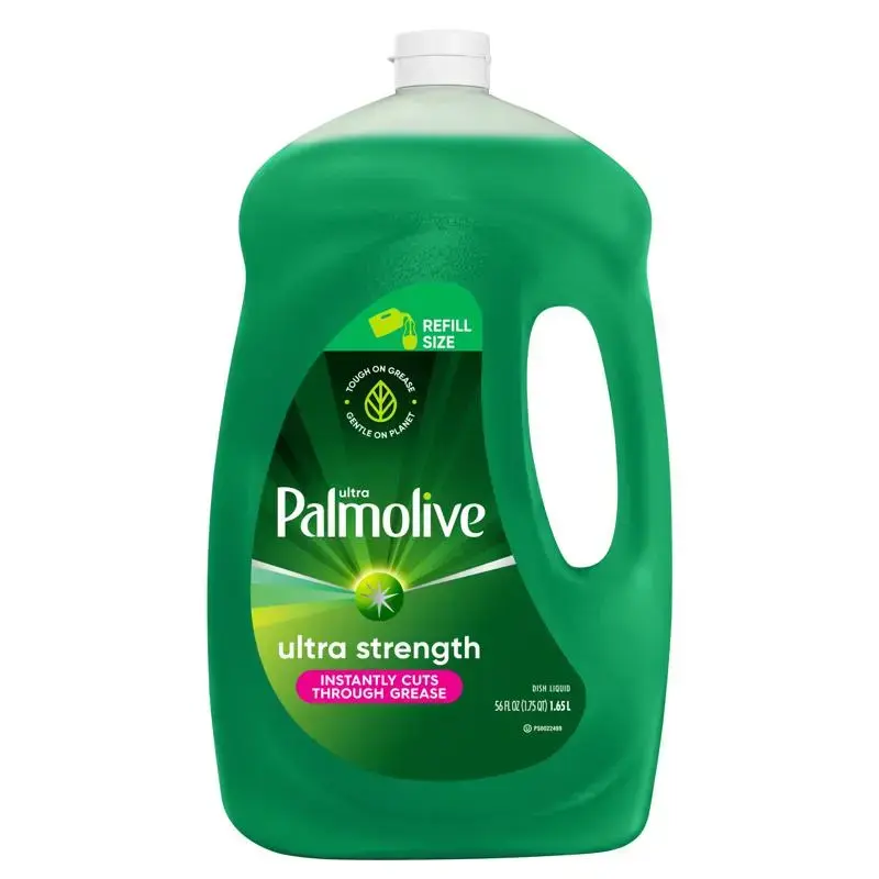 Palmolive Ultra Strength Original Scent Liquid Dish Soap 56 oz Pack 4