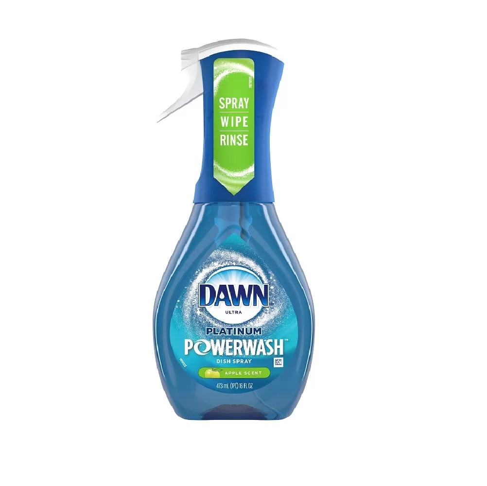 Dawn 52365 Platinum Dish Soap Spray 16 oz Powerful Grease Cutting Formula