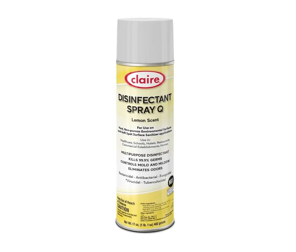 Claire 713014110022 Antibacterial Disinfectant 17 oz Surfaces