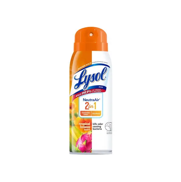 10OZ Lysol Tropic Spray Disinfectant Reckitt Benckiser