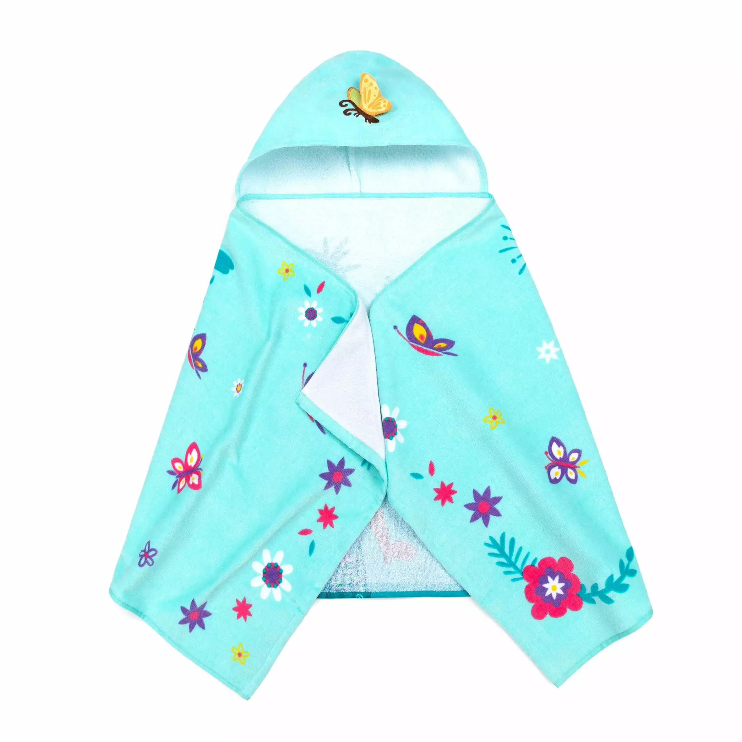 Encanto Kids Cotton Hooded Towel - Disney Movie Character Soft Bath & Swim Towel Children