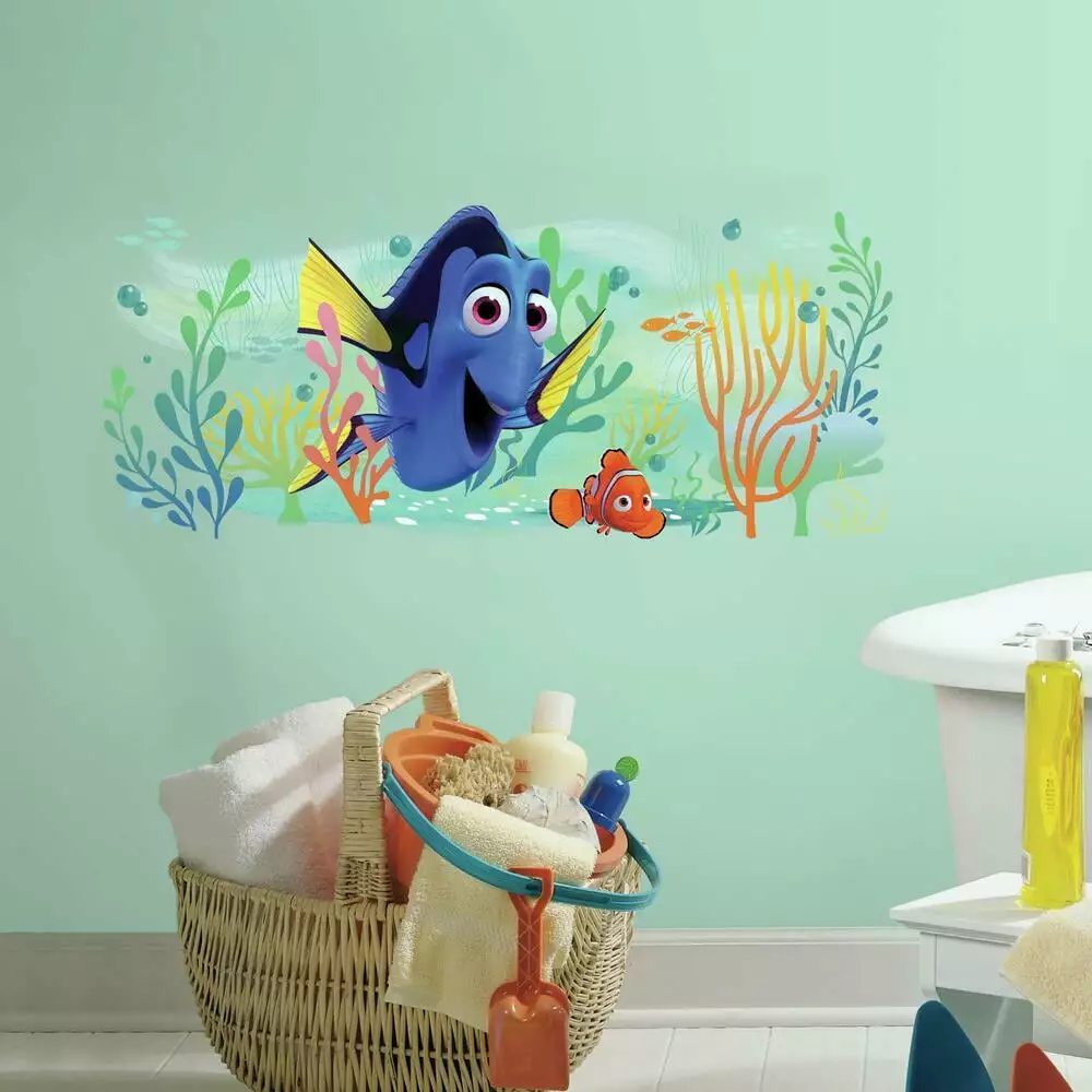 Disney Pixar Finding Dory and Nemo Giant Wall Graphic Removable Stickers Kids Room RoomMates