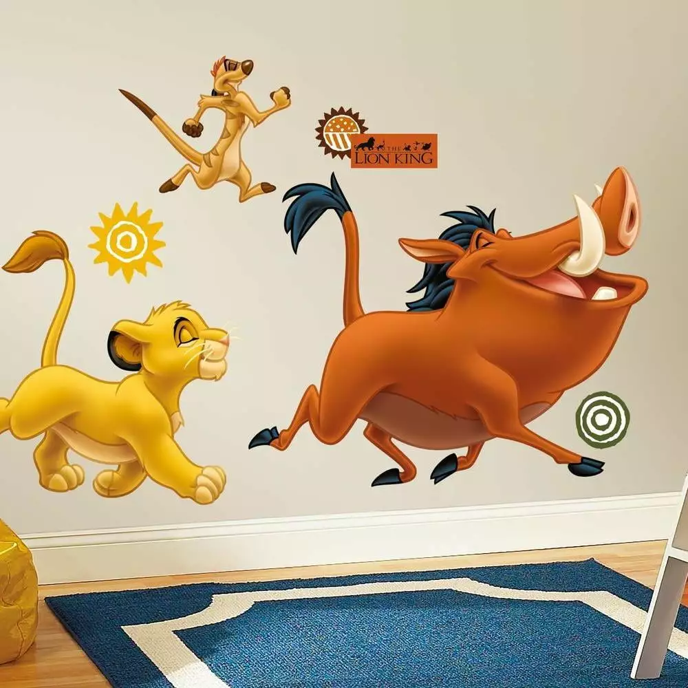 Lion King Giant Wall Decals Removable Stickers Kids Bedroom Decor RoomMates
