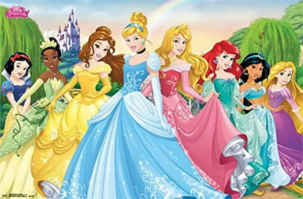 Disney Princesses Poster Amazing Princess Group 22x34 Inches Wall Decor