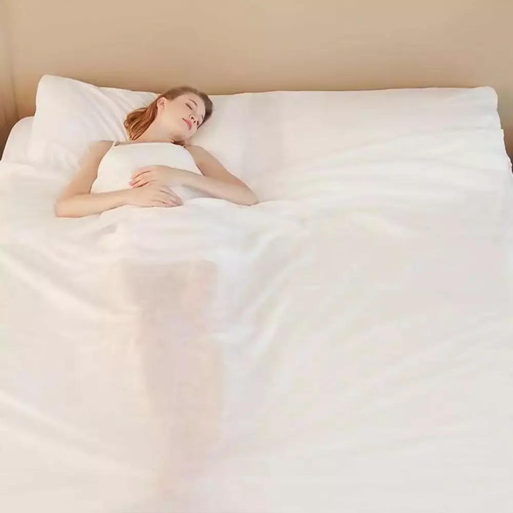 Aihimol Disposable Sleeping Bags Double Hotels and Travel Portable Ready-to-use