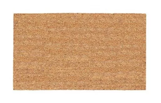 Decoir 21562 Natural Coir Entrance Mat 16 x 27 Durable Doormat