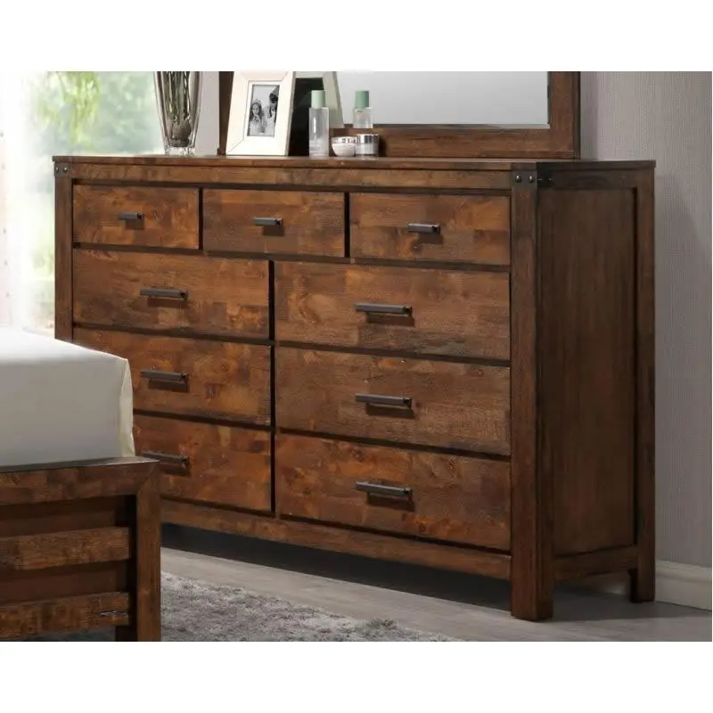Diamond Modern Furniture CM Curtis 8-Drawer Dresser B4800-1