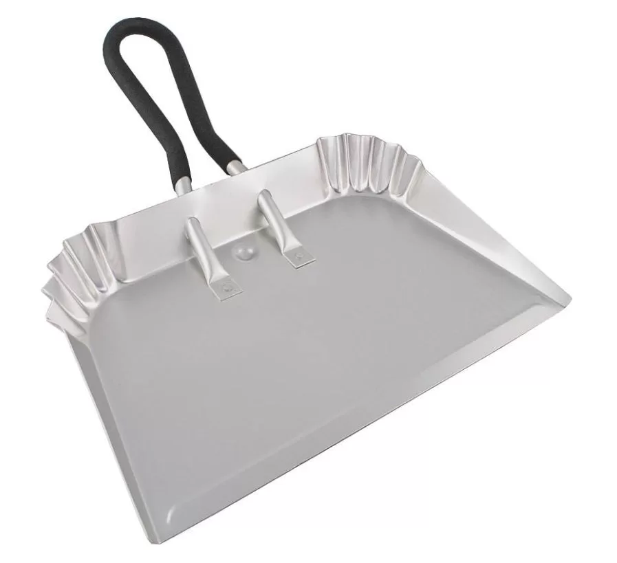 Simple Spaces DL-5010 Aluminum Finish Dust Pan 17 Inch
