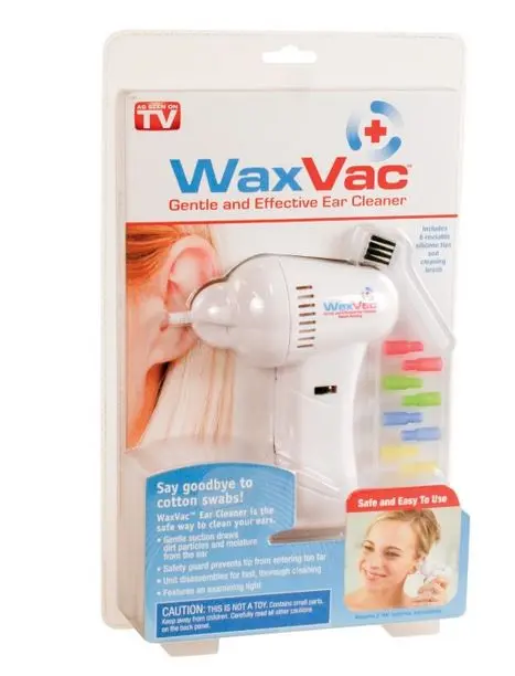 Wax Vac 40270 Ear Wax Remover Safe Cleaning Tool
