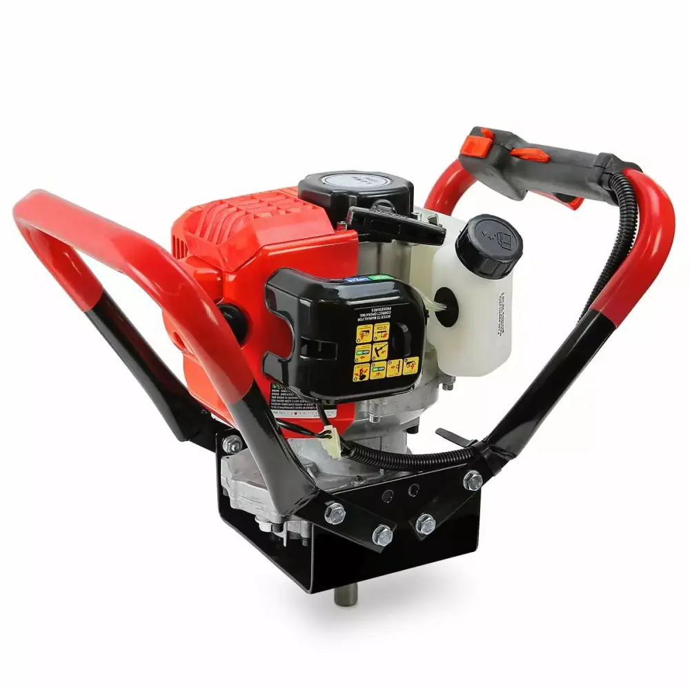 XtremepowerUS 2.3HP 55CC V-Type 2-Stroke Gas EPA Auger Machine Post Hole Digger Steel