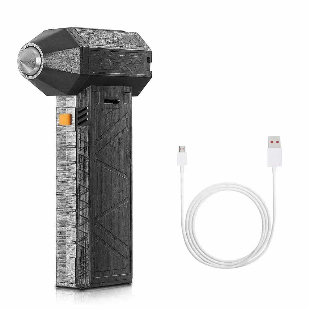 OWSOO Turbo Jet Fan Powerful Travel-Friendly Violent Fan Quick Cooling Rechargeable Home and Office Turbo