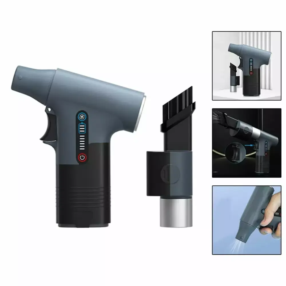 BCLONG 100000RPM Handheld Brushless Motor Jet Fan Turbo Dust Blower Air Duster