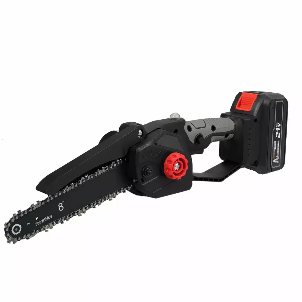 Dadypet 8-Inch Electric Chainsaw Battery Powered 398TV Splash Wood Chain Saw Us