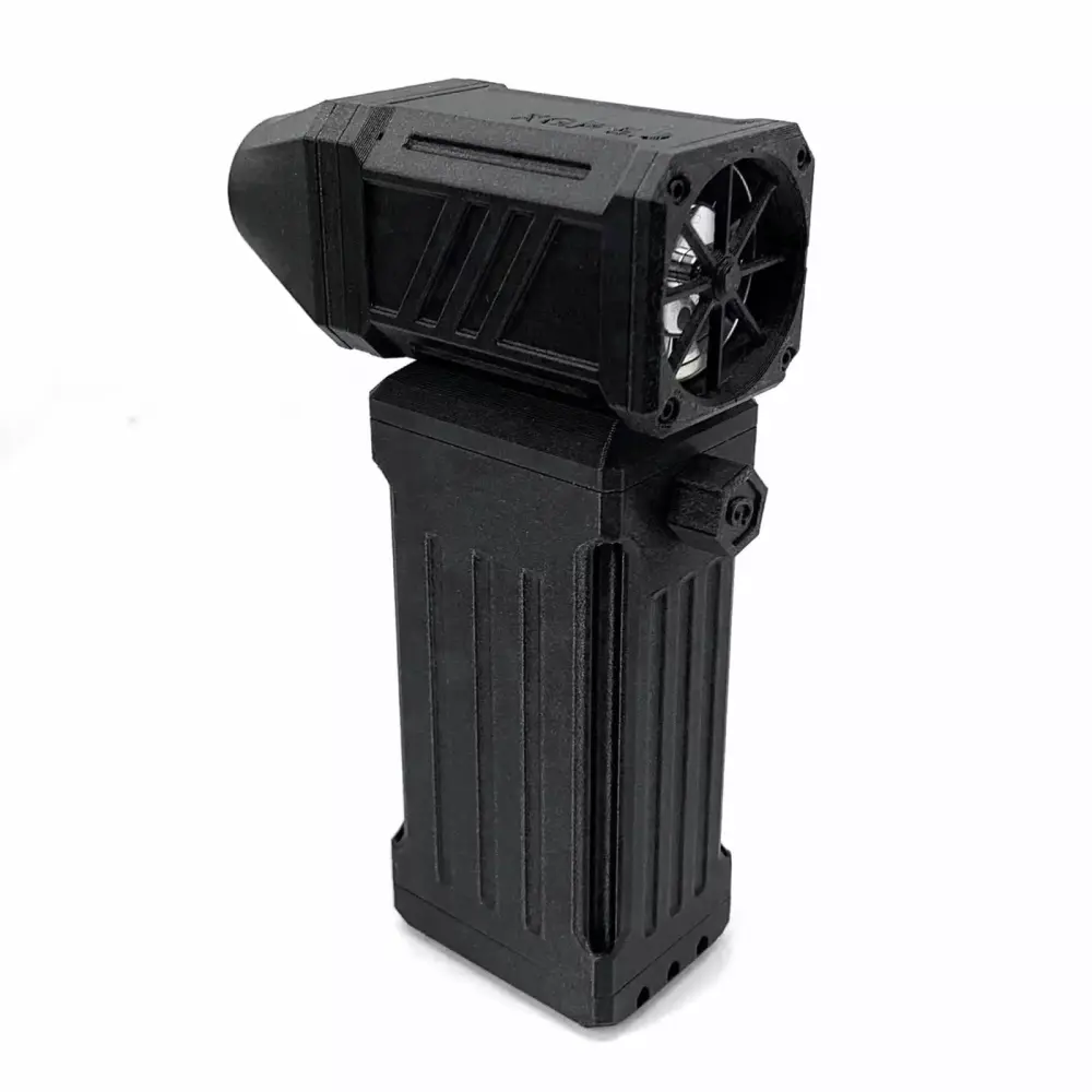 110000RPM Turbo Fan - Silent Powerful Blower Stepless Speed and Inflator Nozzle