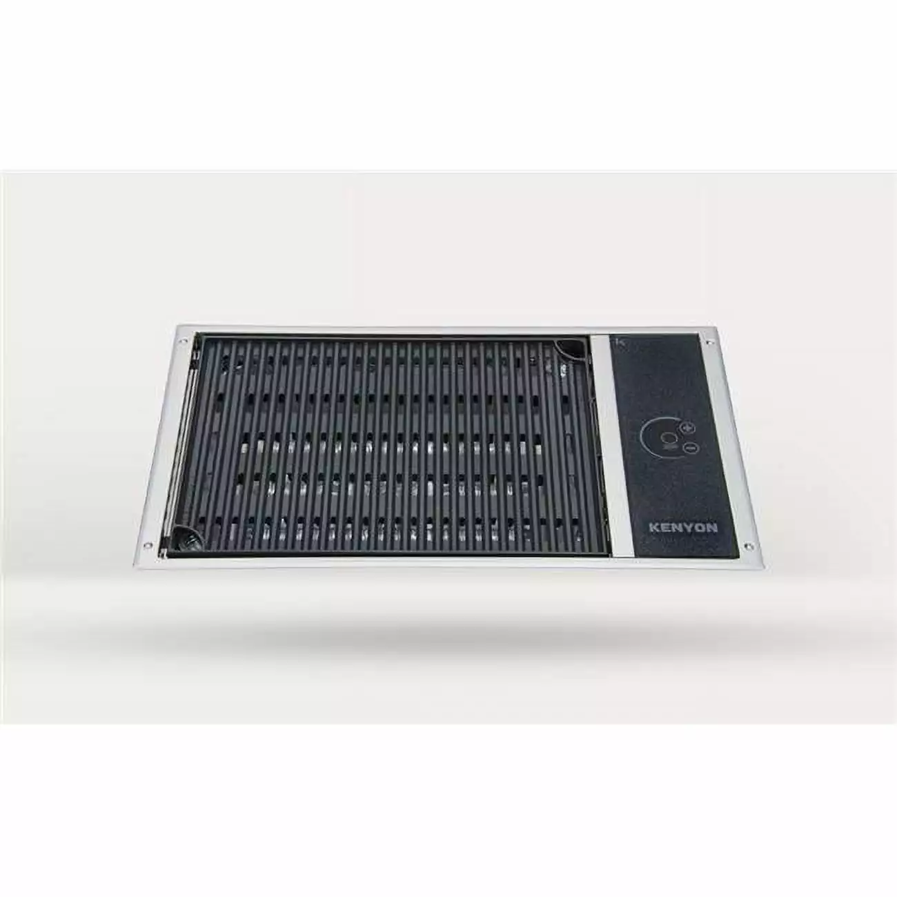 Kenyon B70060 120V No Lid Configuration Electric Grill Stainless Steel