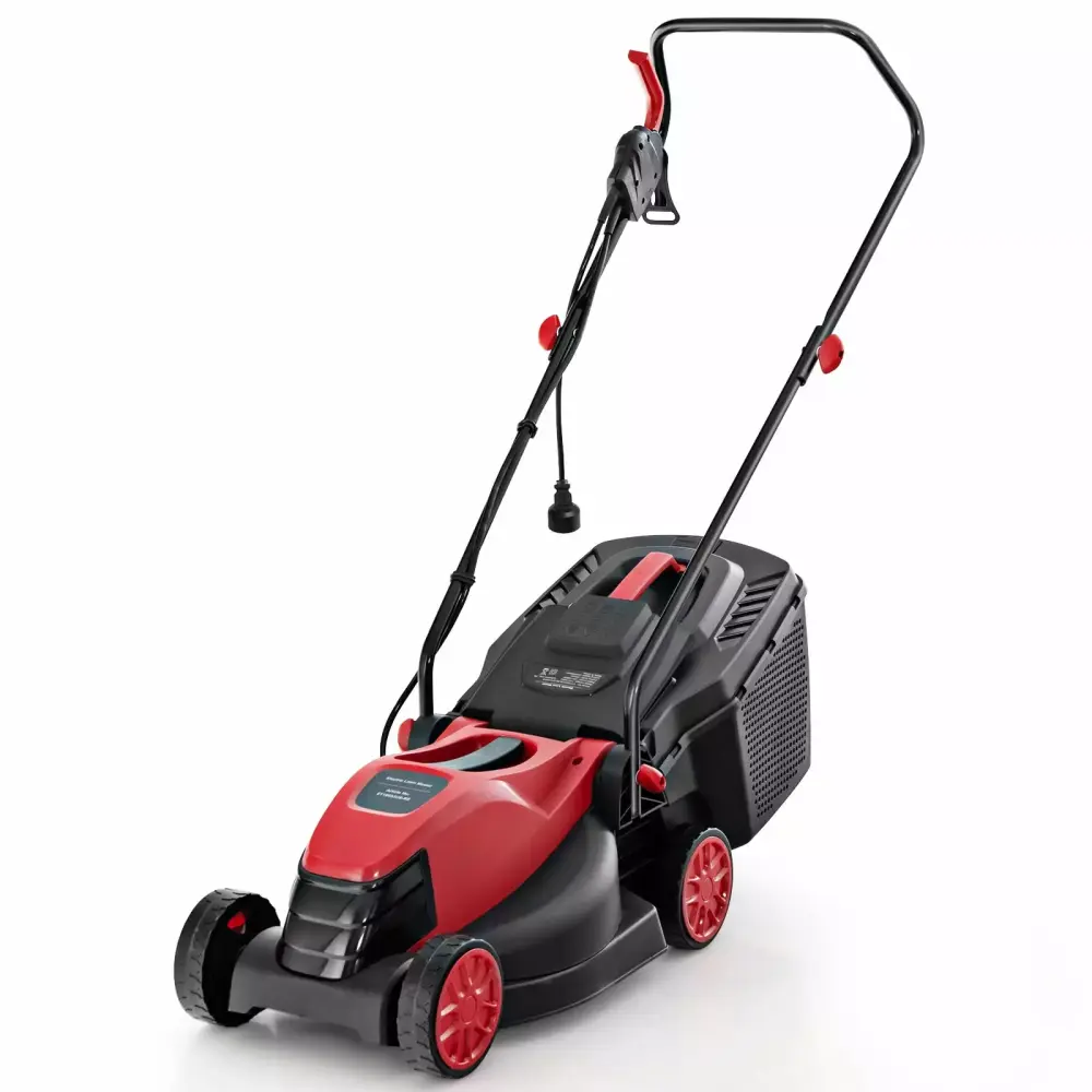 Costway 10-AMP 13-Inch Electric Corded Lawn Mower Gatherion Box 10
