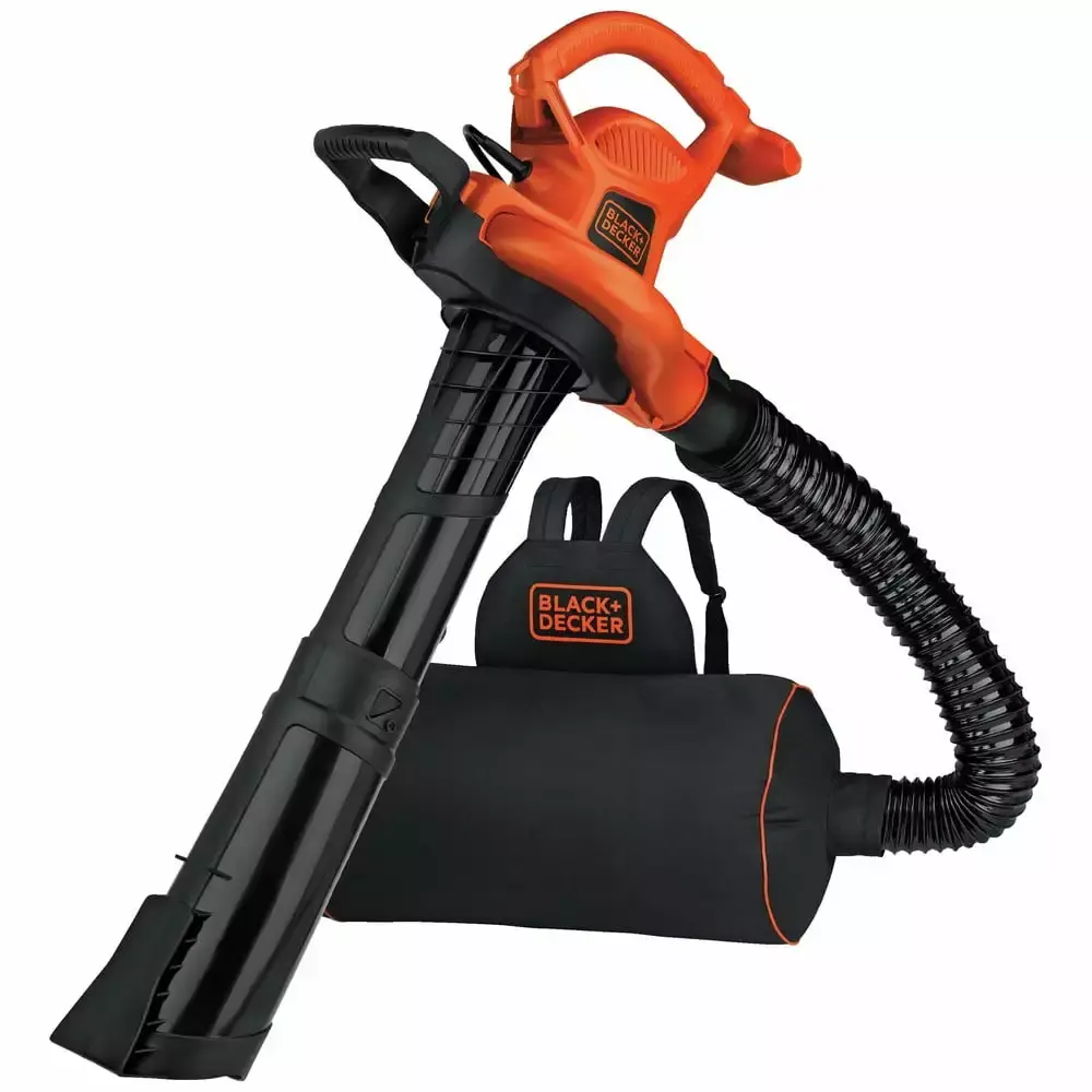 Black & Decker BEBL7000 VACPACK 3--1 Leaf Blower Vacuum Mulcher 12 Amp Motor 1